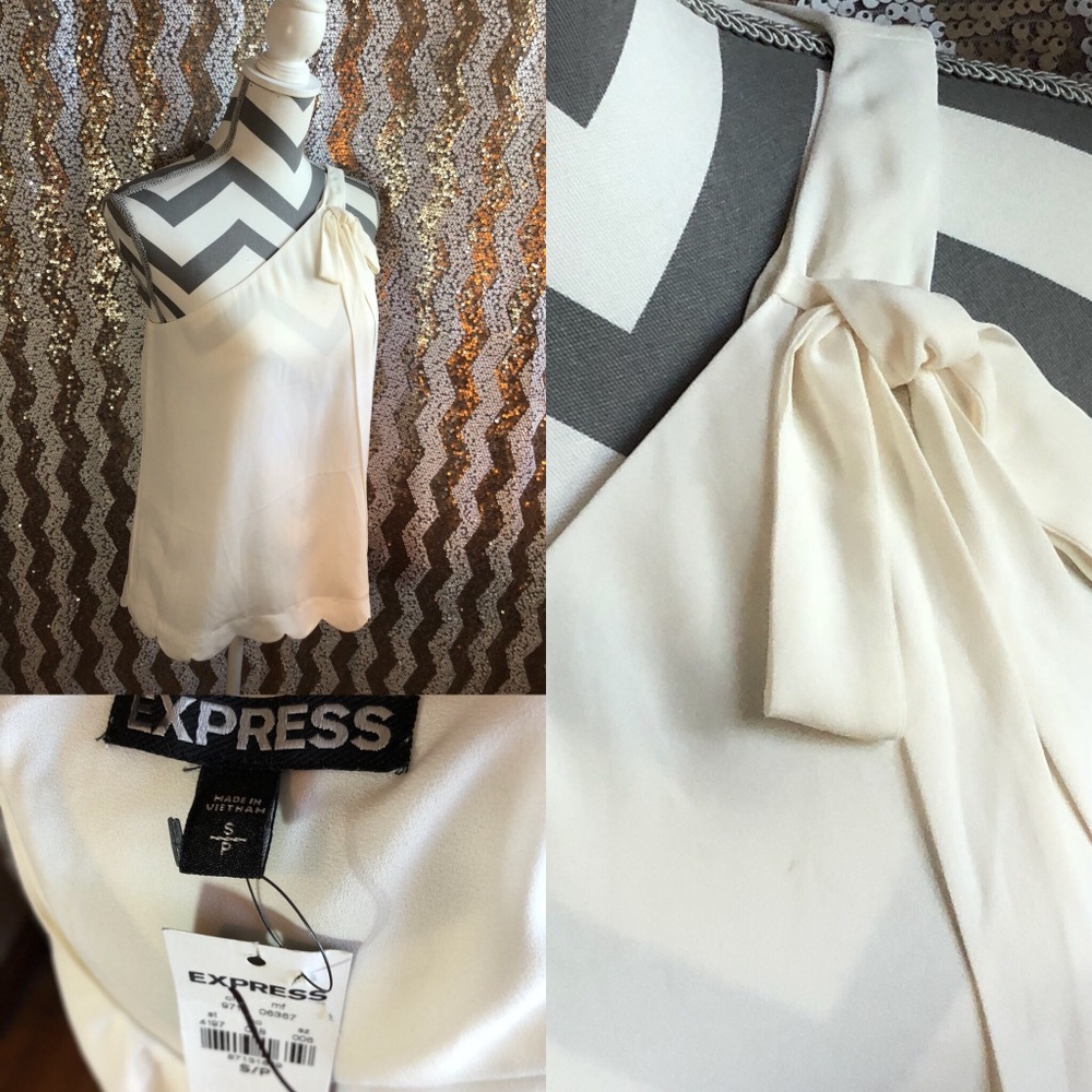 NWT Express one shoulder shirt